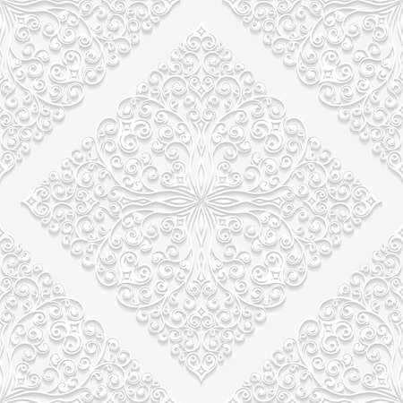 Seamless floral patternのイラスト素材
