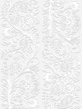 Seamless floral patternのイラスト素材