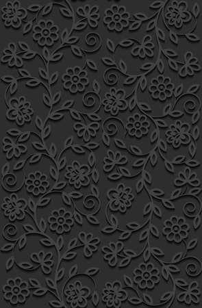 Seamless floral patternのイラスト素材
