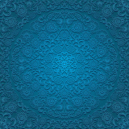 Seamless floral patternのイラスト素材