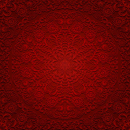 Seamless floral patternのイラスト素材