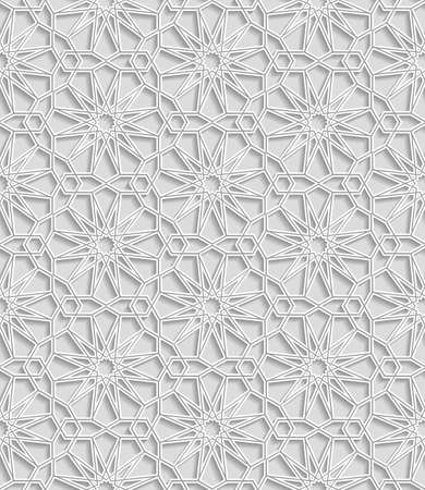 Seamless pattern with traditional ornamentのイラスト素材