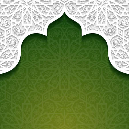 Abstract background with traditional ornamentのイラスト素材