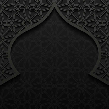 Abstract background with traditional ornamentのイラスト素材