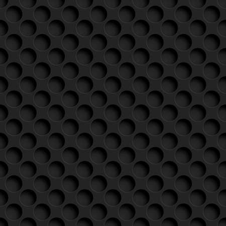 Seamless pattern with round holes. Vector illustration.のイラスト素材
