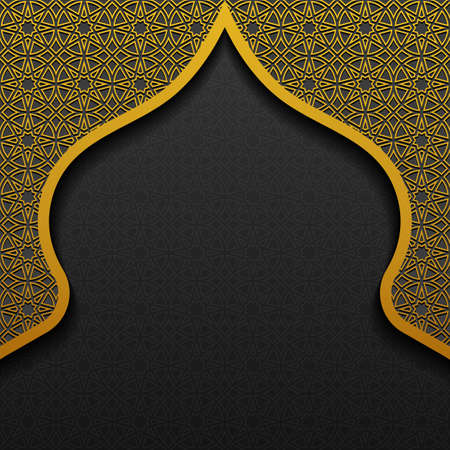 Background with traditional ornament. Vector illustration.のイラスト素材