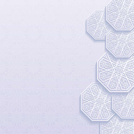 Background with traditional floral ornament. Vector illustration.のイラスト素材