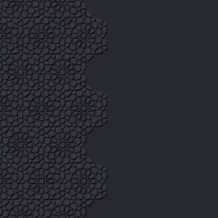 Background with traditional ornament. Vector illustration.のイラスト素材
