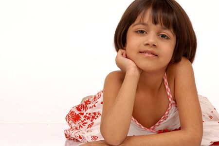 Portrait Of 5 Years Old Indian Girl Royalty Free Images Photos