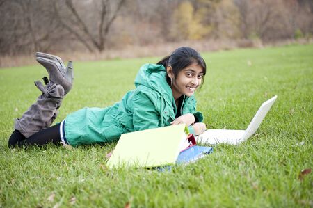 Indian pretty girl in outdoors