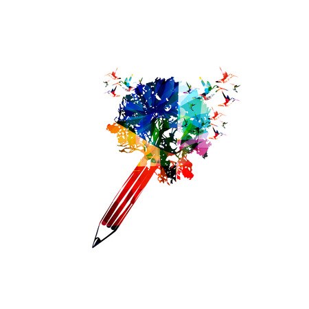 Creative writing conceptのイラスト素材