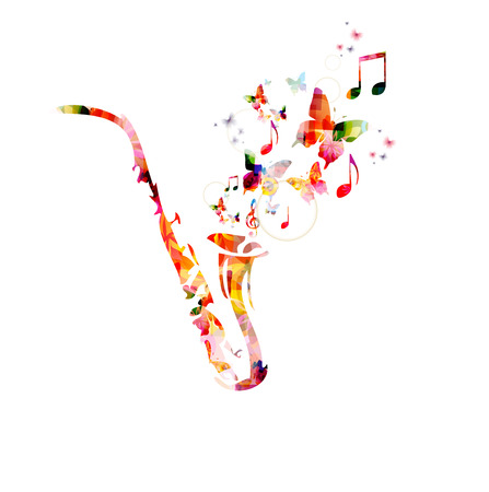 Abstract music backgroundのイラスト素材