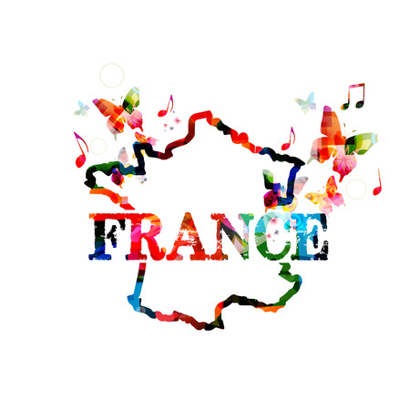 Support for Franceのイラスト素材