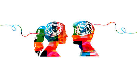 Puzzled mind. Confused thoughts. Mental exercise. Intelligence test. Critical thinking. Brain...