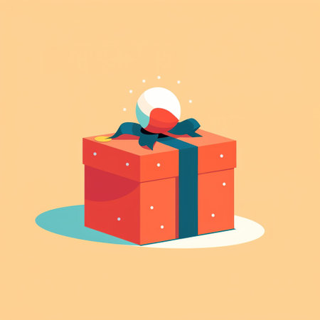 3d Realistic Red Gift Boxes with Gold Ribbon Gift Bow Set. Realistic gift presents.の素材