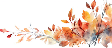 Festive autumn decor from pumpkins, berries and leaves on a white wooden background. Concept of Thanksgiving day or Halloween.の素材