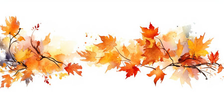 Festive autumn decor from pumpkins, berries and leaves on a white wooden background. Concept of Thanksgiving day or Halloween.の素材