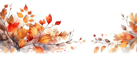 Festive autumn decor from pumpkins, berries and leaves on a white wooden background. Concept of Thanksgiving day or Halloween.の素材