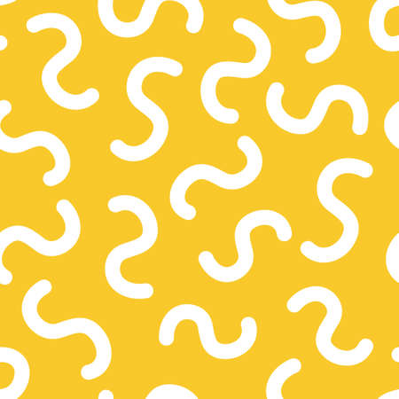 Memphis geometric shapes. abstract background. Seamless patternのイラスト素材