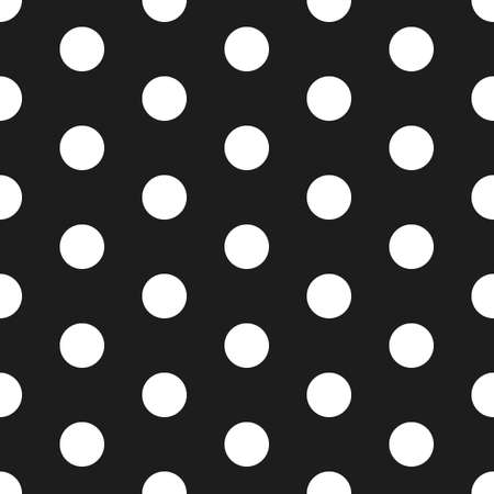 Halftone Dots Pattern. Halftone Black Background in Vectorのイラスト素材