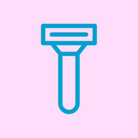 Vector razor icon. Shaving razorのイラスト素材