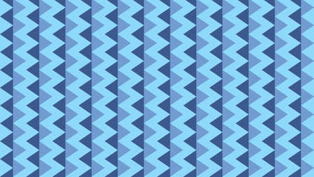 Blue abstract Background Zigzag shape, seamless pattern, minimal design, fabric texture,  hipster...