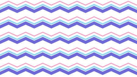 abstract Background Zigzag shape, seamless pattern, minimal design, fabric texture,  hipster fashion design, vector illustrationのイラスト素材
