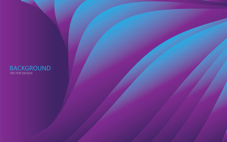 Purple abstract background vector creative design, Web background, banner, cover template, wave abstract background, texture design, Minimal geometric pattern gradients, Brochure backgroundのイラスト素材