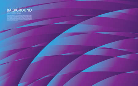 Purple abstract background vector creative design, Web background, banner, cover template, wave abstract background, texture design, Minimal geometric pattern gradients, Brochure backgroundのイラスト素材