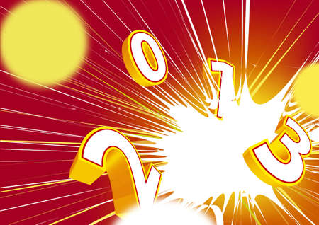 Happy New Year 2013 Card