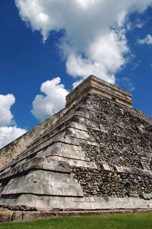 Ancient Mayan Pyramid in the Yucatan