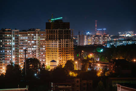 night cityの写真素材