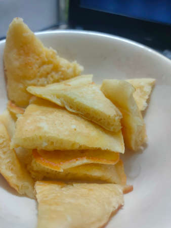 Sliced pancake bread