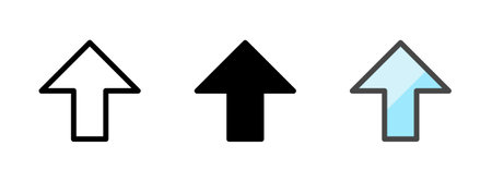 Multipurpose buff vector icon in outline, glyph, filled outline style. Three icon style variants in one pack.のイラスト素材