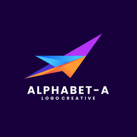 Letter A Logo Alphabet A logo