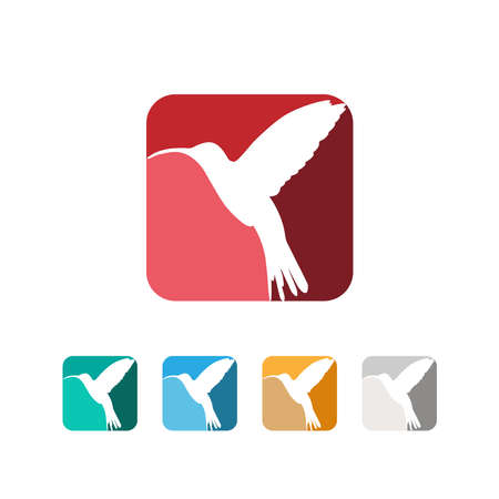 bird logoのイラスト素材