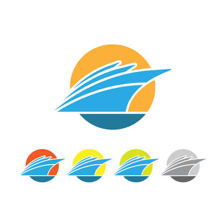 cruise logoのイラスト素材