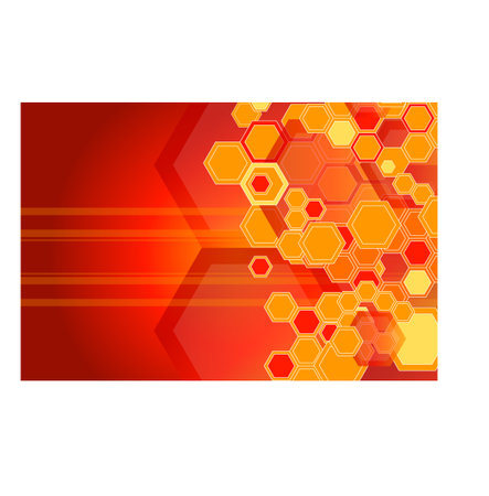 Abstract vector background orange.のイラスト素材
