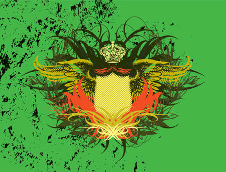 wings logo.のイラスト素材