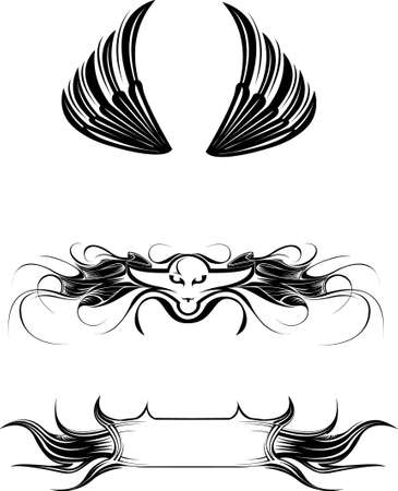 Wings vectorのイラスト素材