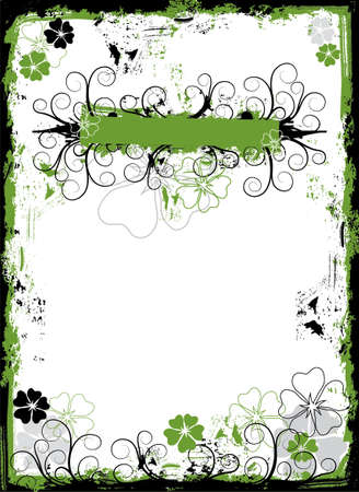 floral design elementsのイラスト素材