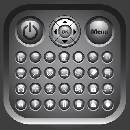 simple iconのイラスト素材