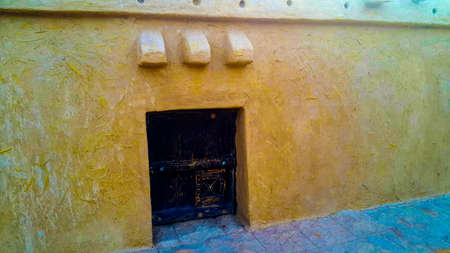 traditional arabian houseのeditorial素材