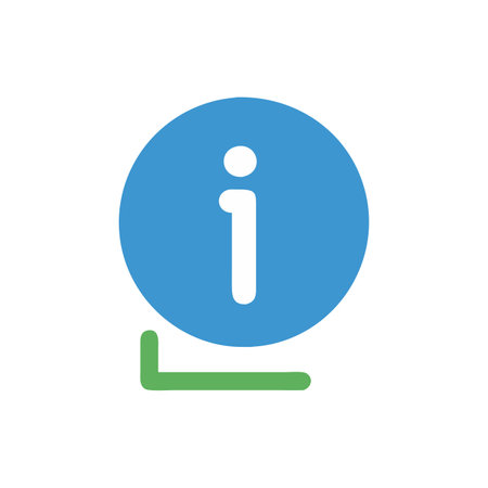 Information sign icon. Info symbol. Flat design style eps 10のイラスト素材