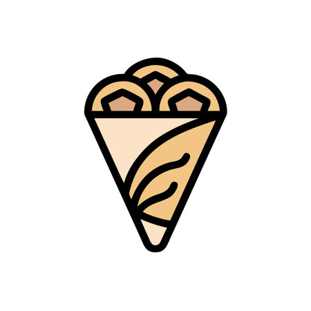 Vector Ice Cream Icon Sign Icon Vector Illustration For Personal And Commercial Use... Clean Look Trendy Icon...のイラスト素材