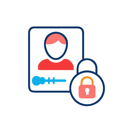 Lock and key icon. Protection and security concept. Vector illustration.のイラスト素材