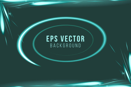 Green background eps vector editable elegant back ground glow BG abstractのイラスト素材