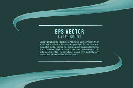 Dark green background vector editable elegant simple minimalism back ground glow BG abstractのイラスト素材