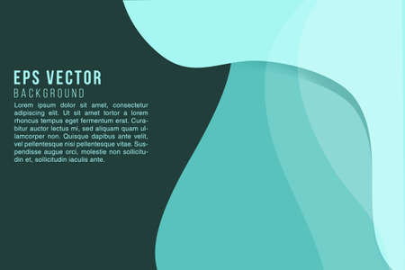 Dark green background vector editable elegant simple minimalism back ground glow BG abstractのイラスト素材