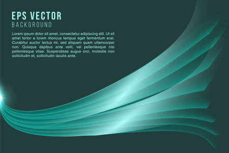 Dark green background vector editable elegant simple minimalism back ground glow BG abstractのイラスト素材